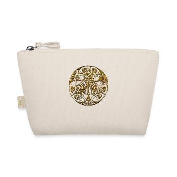 Celtic circles corners swatches gothic symbols - Organic Pouch - nature - Front