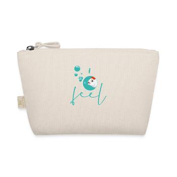 I feel like a fish in water - happy - Organic Pouch - nature - Front