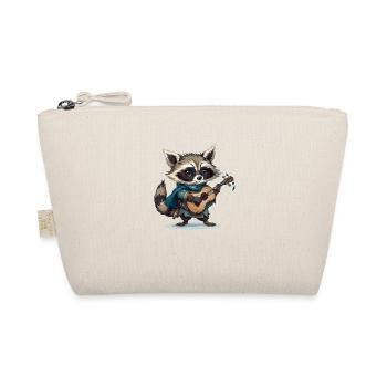 Raccoon Bard - Organic Pouch - nature - Front