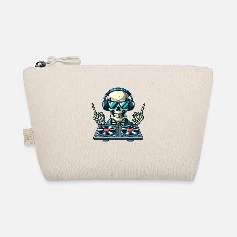 DJ Skeleton Organic Pouch