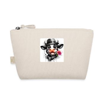 La vache en gentleman - Trousse biologique - nature - Devant