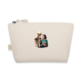 squelette avec une fille - Trousse biologique - nature - Devant