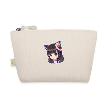 Sommer Beeren Anime Mädchen Kawaii - Bio-Täschchen - Natur - Vorne