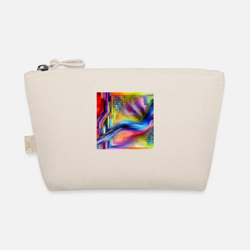 Abstrakte Energie - Abstraktes Gemälde Bio-Täschchen