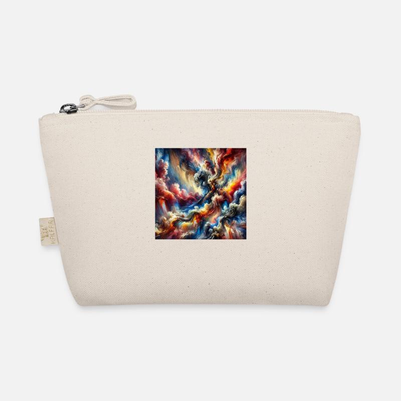 Epic Symphony - Abstract Painting Organic Pouch