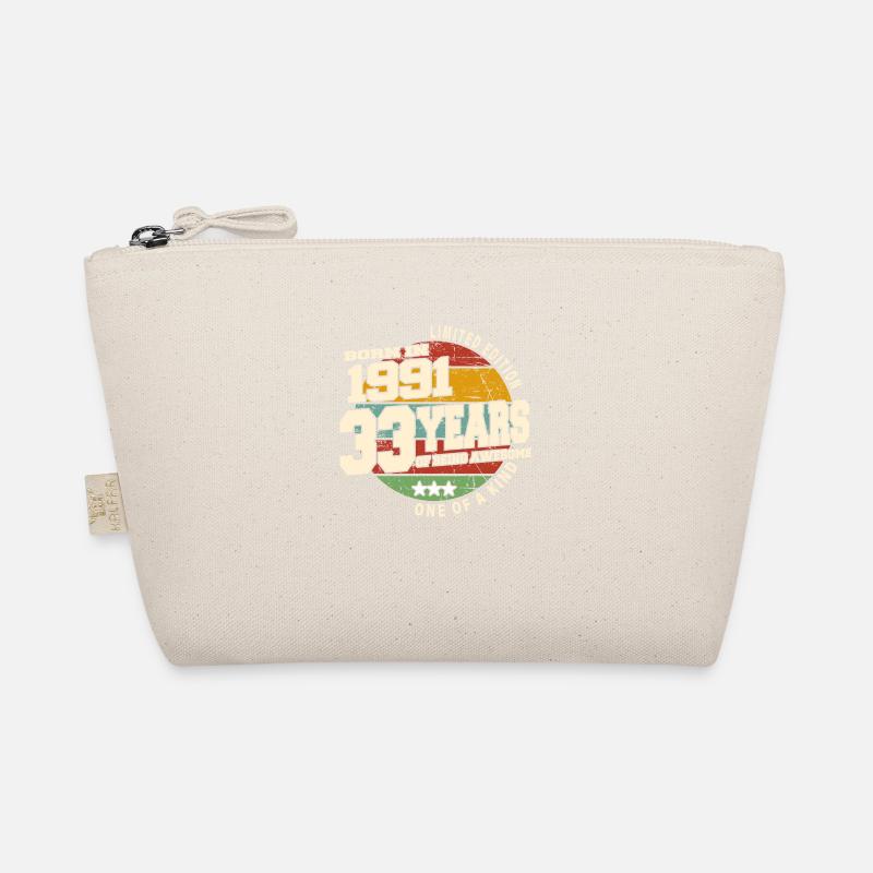 1991 Vintage Retro Classic 33 Years Organic Pouch