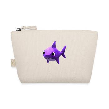 Bébé requin rose - Mignon et élégant - Trousse biologique - nature - Devant