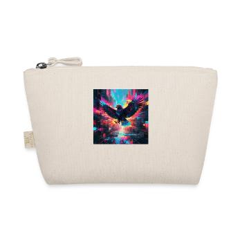Neon Falke - Bio-Täschchen - Natur - Vorne