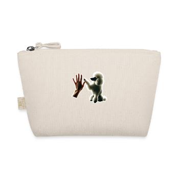 Poodle friend - Organic Pouch - nature - Front