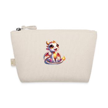 Mignon bébé dragon - Trousse biologique - nature - Devant