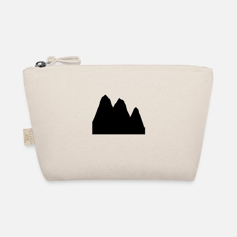 Mountains Hikers Hike Hiking Hiking Organic Pouch