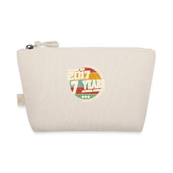 2017 Vintage Retro Classique 7 ans - Trousse biologique - nature - Devant