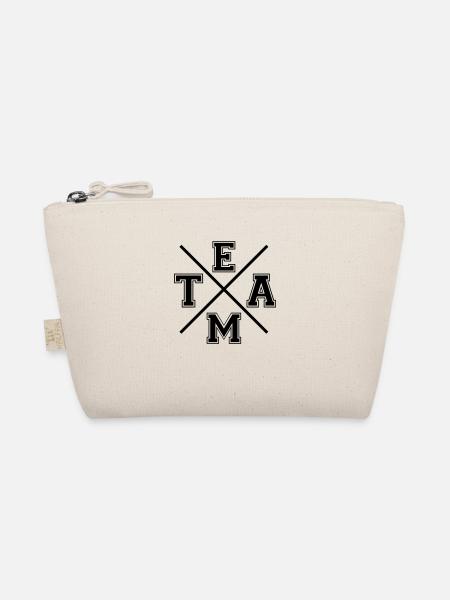 TEAM - Organic Pouch - nature - Front
