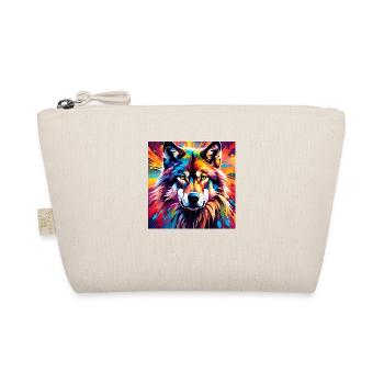 Wolf 1 - Organic Pouch - nature - Front