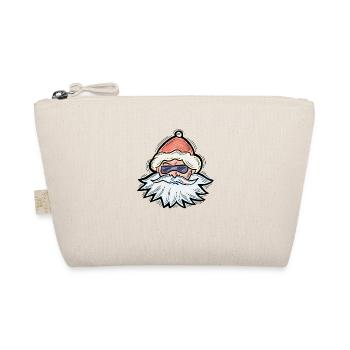 Weihnachtsmann - Bio-Täschchen - Natur - Vorne