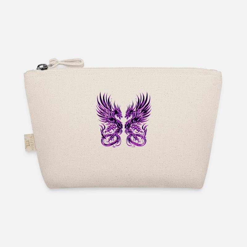 Fantasy Dragon Anime Dragon Head Mythical Reptile Magic Organic Pouch