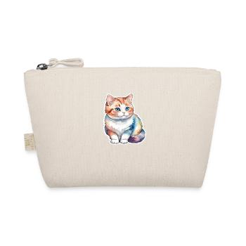 Munchkin Dachshund Cat Watercolor - Organic Pouch - nature - Front