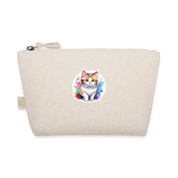 Munchkin Dachshund Cat Watercolor - Organic Pouch - nature - Front