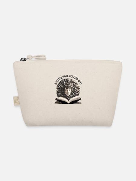 Word by word, world by world - Organic Pouch - nature - Front