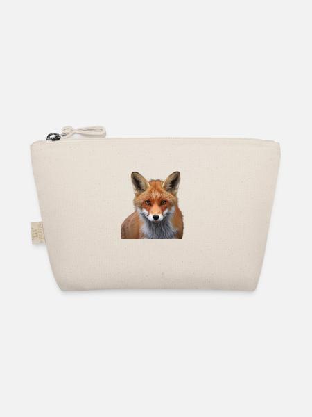 Fuchs - Bio-Täschchen - Natur - Vorne