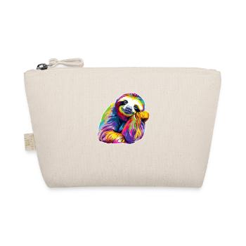 Sloth bored - Organic Pouch - nature - Front
