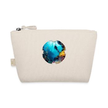 Diving in colorful coral reefs - Organic Pouch - nature - Front