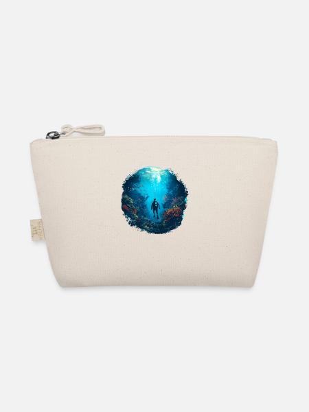 Diving is not just a hobby - Organic Pouch - nature - Front