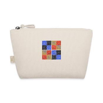 Laby Square 2 (color version) - Organic Pouch - nature - Front