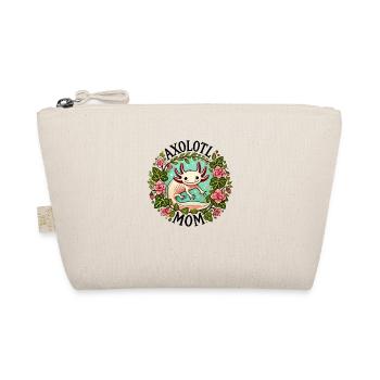 Axolotl Mom - Organic Pouch - nature - Front