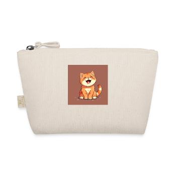 Laughing kitten - Organic Pouch - nature - Front
