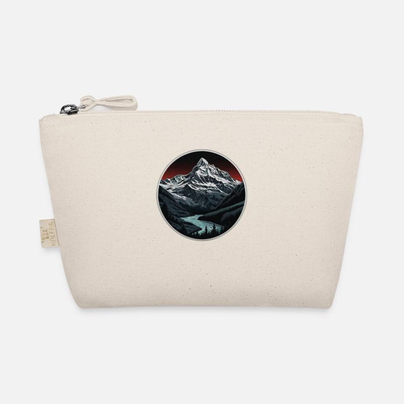 Swiss Mountains - Organic Pouch - nature