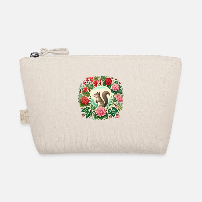 Cute Squirrel Organic Pouch