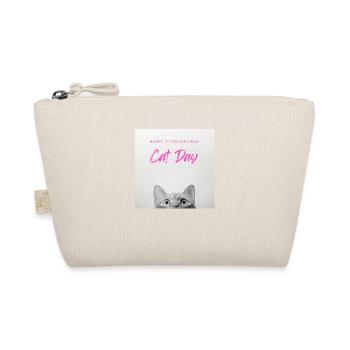 CATS DAY HAPPY INTERNATIONAL - Organic Pouch - nature - Front