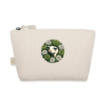 Retro Potbelly Pig - Organic Pouch - nature - Front