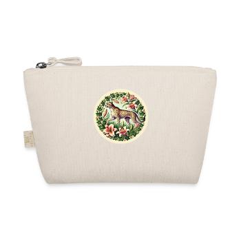 Vintage Cheetah - Organic Pouch - nature - Front