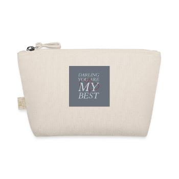 Darling you are my best - Bio-Täschchen - Natur - Vorne