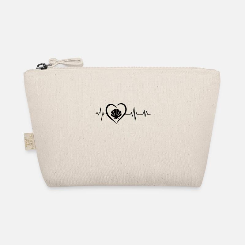 shell heartbeat Organic Pouch