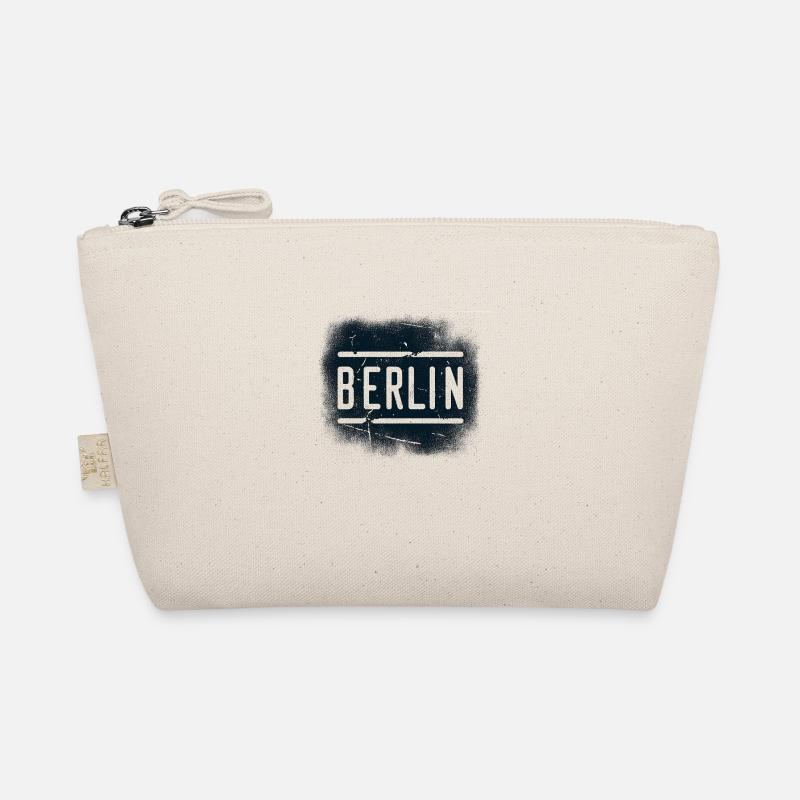 Berlin Grunge Design Alexanderplatz Berlin Bear Organic Pouch