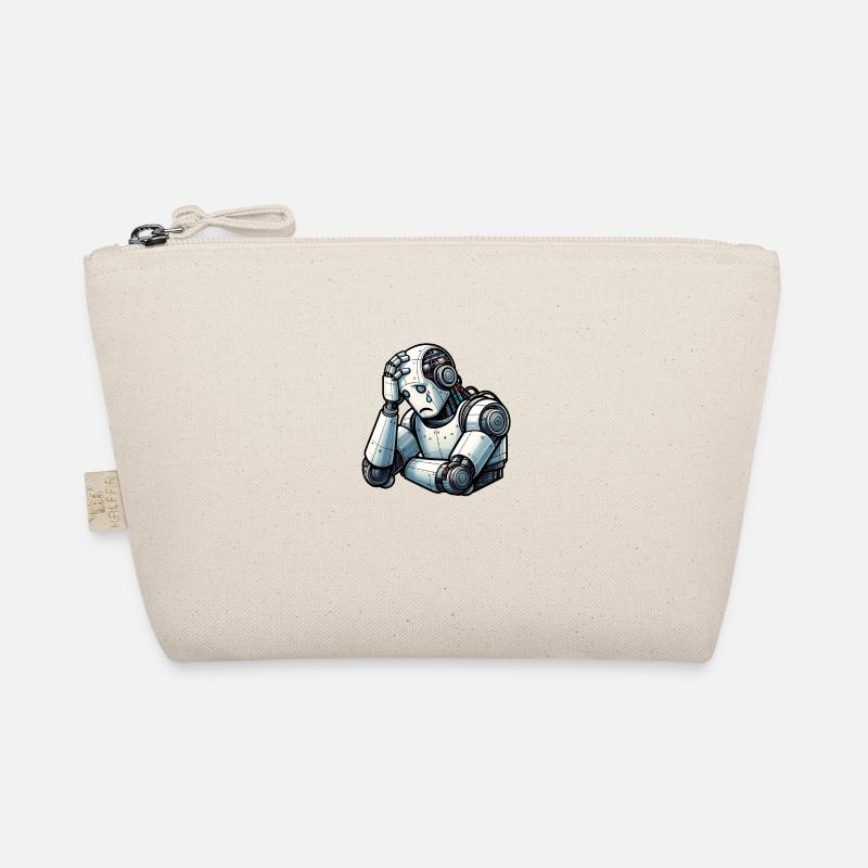 Ängstlicher Roboter Bio-Täschchen