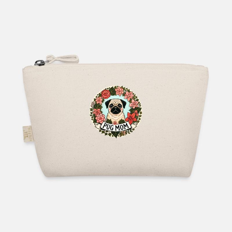 Pug Mom Organic Pouch