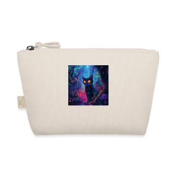 FANTASY Forest Cat - Bio-Täschchen - Natur - Vorne