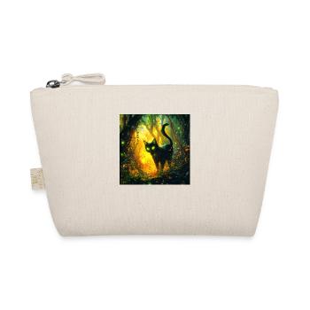 FANTASY Forest Cat - Bio-Täschchen - Natur - Vorne
