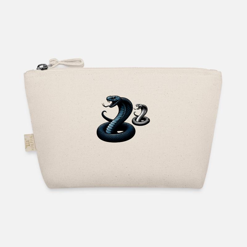 Serpent Mamba Noir Mignon Trousse biologique