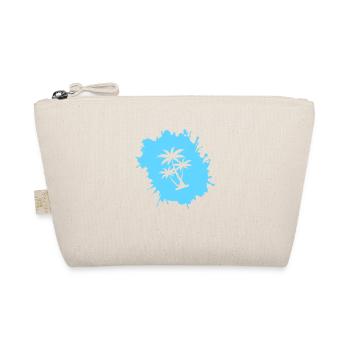 Palm Tree Blobs 2 - Organic Pouch - nature - Front