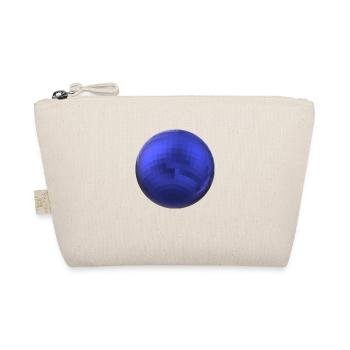 Indigo-Kugel - Bio-Täschchen - Natur - Vorne