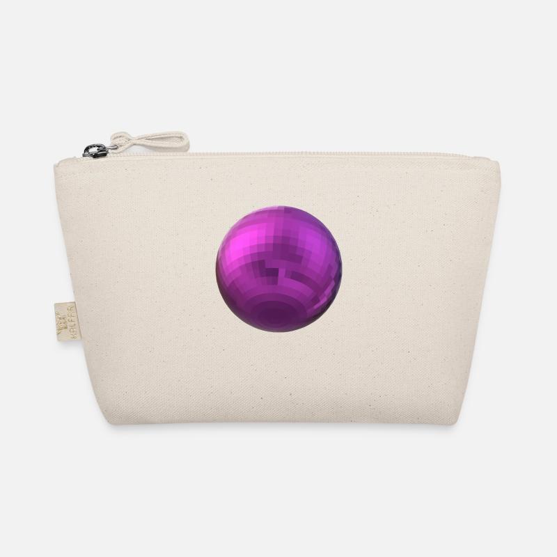 purple sphere Organic Pouch