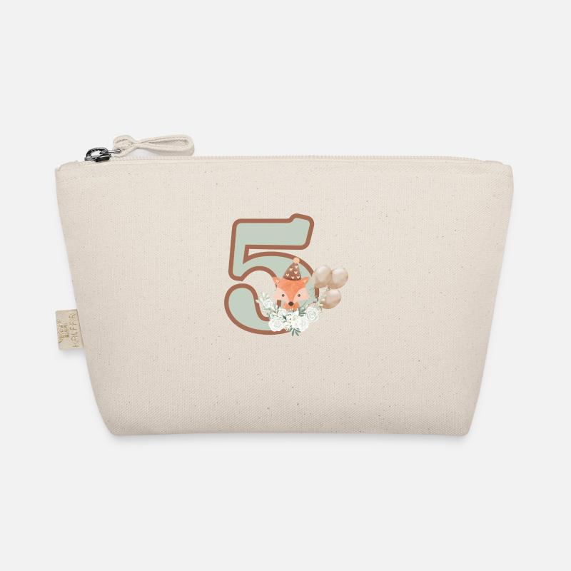 5e anniversaire renard fleurs Trousse biologique