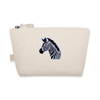 zebra - Bio-Täschchen - Natur - Vorne