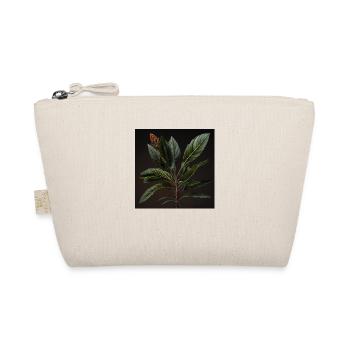 Florale Eleganz - Bio-Täschchen - Natur - Vorne