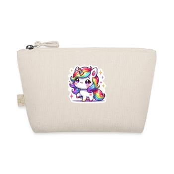 Licorne Arc en Ciel - Trousse biologique - nature - Devant